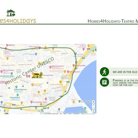 קטאניה Homes4Holidays - Teatro Massimo מראה חיצוני תמונה